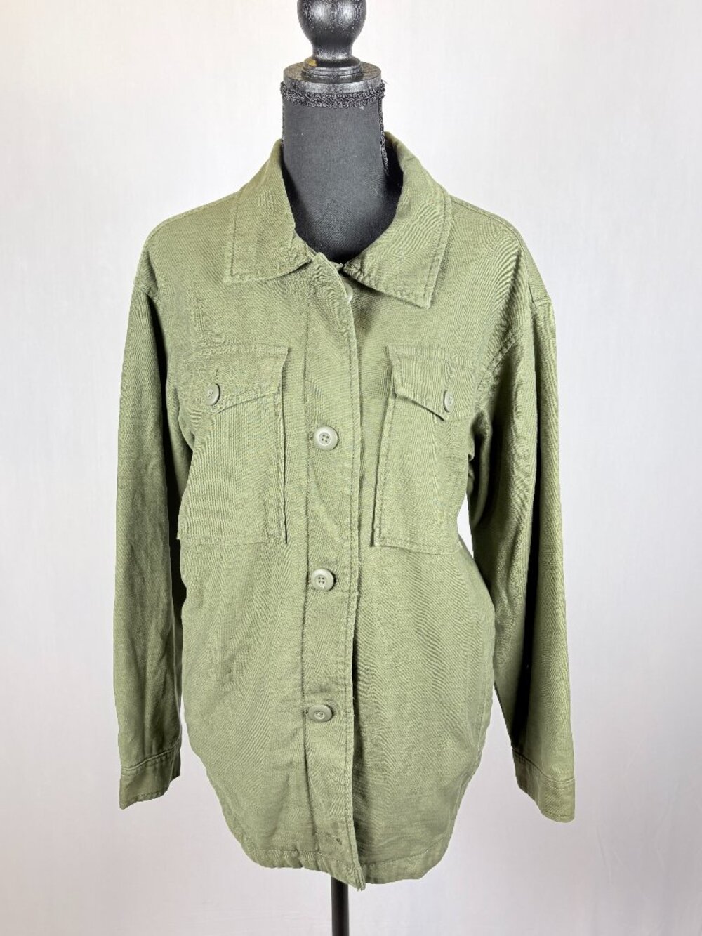 American Eagle | NWT | Utility Jacket | S | Olive Green